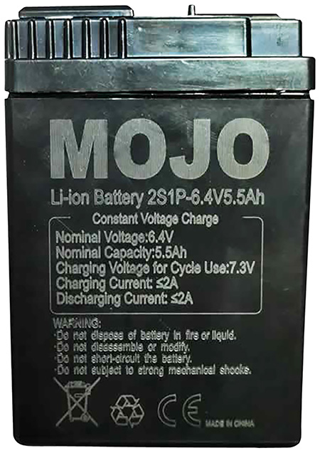 MOJO KING Mallard Lithium Battery (6v)