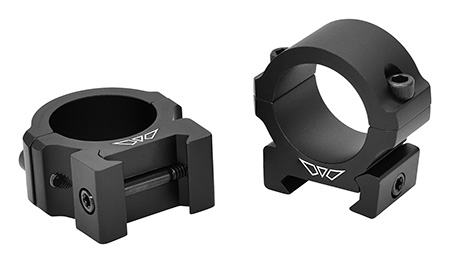 WARNE VAPOR HORIZ 1" SCOPE RINGS LOW