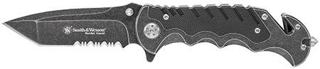SWK SWBG10SCP   BORDER GUARD SERRATED STONEWASH