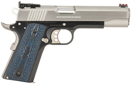 Gold Cup Lite 45 ACP 5" Series 70 Blued Frame SS