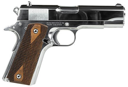 38 SUPER/ 9mm 4.25" 1911 Polished Chrome Limited Enhanced Features 2 bbls