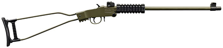 CHIAPPA LITTLE BADGER FOLD RIFLE RIS 22LR 16.5 IN THD BBL 4 IN PIC RAIL ODG 12RD HOLDER BACKPACK