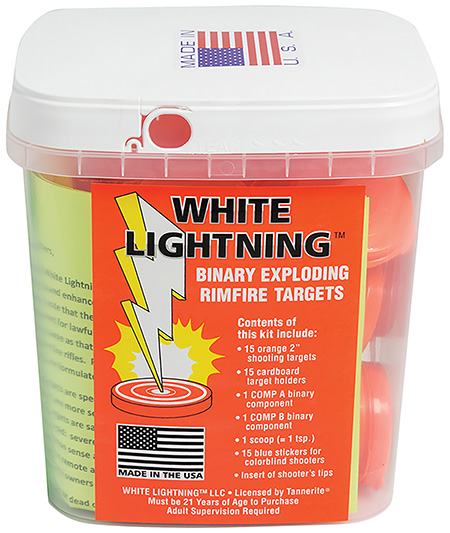 TANNERITE WHT LIGHTNING TRGT KIT