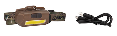 NIGHTSTICK USB-4510F HEADLAMP - FDE W/ RED & GREEN
