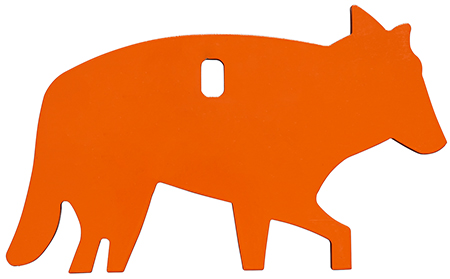 CHAMP 44917C     IMPCT STEEL COYOTE TARGET RF ORN