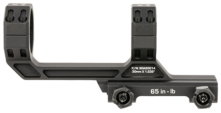 SIG ALPHA-MSR MOUNT 30MM 0 MOA BLK