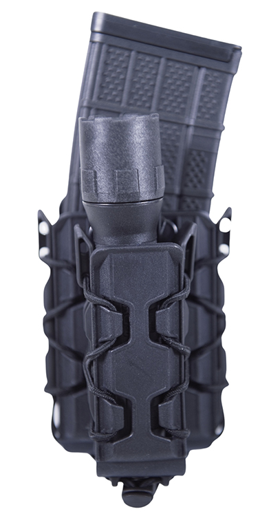 HIGH SPEED GEAR  DOUBLE DECKER TACO  BLACK HOLDS MOST PISTOL AND RIFLE MAGS MOLLE