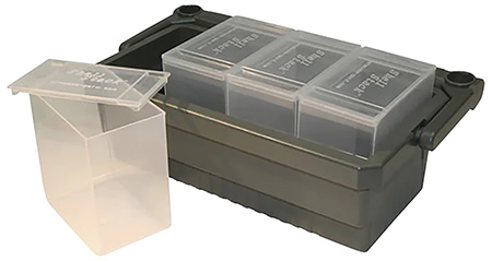 25 Round Shotshell Box, sold as set of 4 Clear