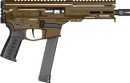 CMMG DISSENT MKGS 9MM 6.5" 33RD MB