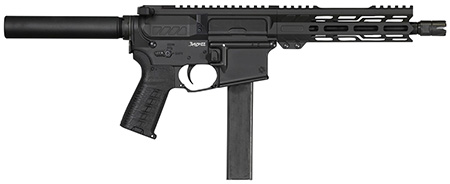 CMMG PE91A516CAB Banshee Mk9 9mm Luger 32+1 8", Black, Buffer Tube (No Bra-img-1