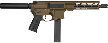 CMMG PE91A516CMB Banshee Mk9 9mm Luger 32+1 8", Midnight Bronze Rec, Buffe-img-1