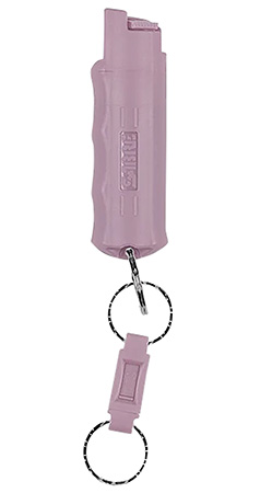 SABRE PEPPER GEL LAVENDER HARD CASE IN SMALL CLAM NY COMPLIANT