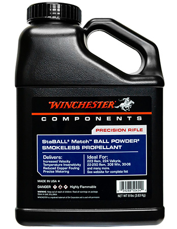 WIN STABALLMATCH8  STABALL MTCH  RFL POWDER  8LB