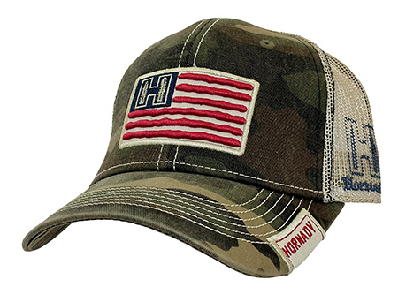 HDESIGN 10090  HORNADY FLAG            CAP CAMO