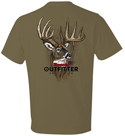 HDESIGN 31366  HORNADY BIG BUCK  TSHIRT 3X COY