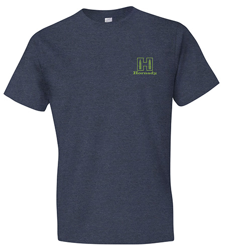 HDESIGN 30995  HORNADY LOGO STMP TSHIRT 2X INDIGO