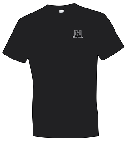 HDESIGN 30122  HORNADY FUELED BY TSHIRT MD BLK