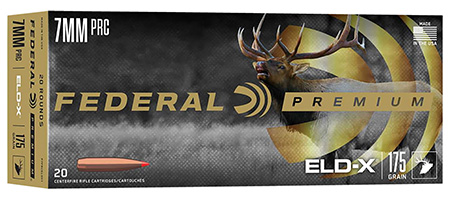 FED P7PRCELDX1     7MMPRC  175 ELD-X         20/10