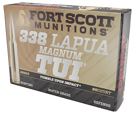 .338 Lapua SBS TUI 250gr 20/Bx