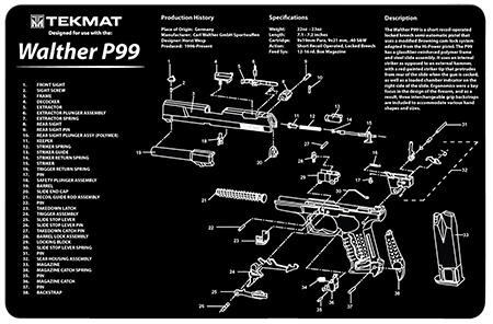 TEKMAT TEKR17WALP99        WALTHER P99
