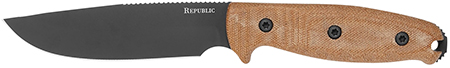COLD  FX-50FLD   FIELD KNIFE 5"LINEN MICARTA HND