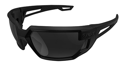 MECHANIX VXF-20AF-PU TYPE-X SAFETY GLASS   BLK/BLK