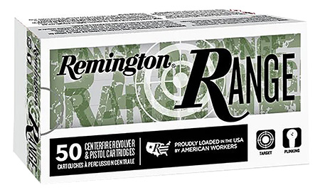 REMINGTON 40 S&W 180GR FMJ RANGE HANDGUN AMMO 50RD