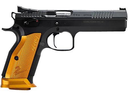 TS 2 ORANGE 9MM LUGER SEMI-AUTO HANDGUN