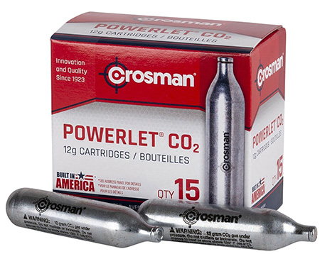 CROSMAN CO2 CARTRIDGE 15/CT