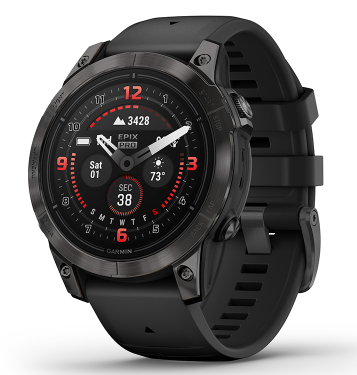 GAR 010-02803-10    EPIX PRO G2  SAPPHIRE BLACK TI