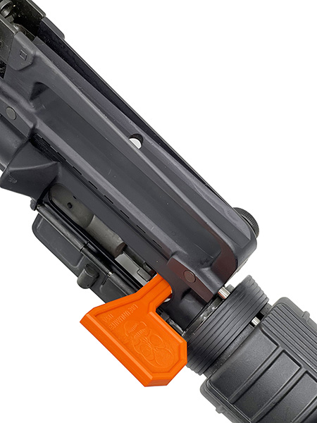 LBE RIFLE CHAMBER SFTY FLAG 6PK ORG