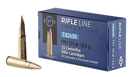 PPU 7.62X39 SP 123GR 20/1000