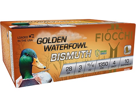 FIO GOLDEN WATERFOWL BISMUTH 28GA 3 #4 10/10