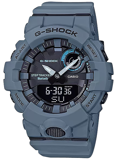 GSHOCK GBA800UC2A  TACTICAL MOVE POWER TRNR BL/GRY