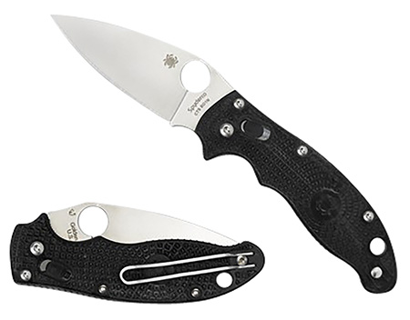 MANIX 2 SL-PL BLK LTW KNIFE            SPYDERCO