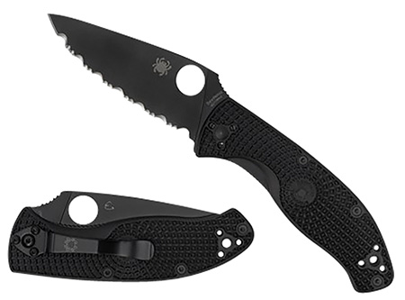 SPYDERCO TENACIOUS LTWGHT 3.39" BLK