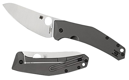 SPYDERCO SPYDIE CHEF TI  SAT/PL KNIFE