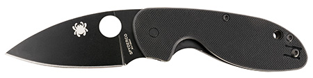 SPYDERCO EFFICIENT G-10 BLACK PLAINE