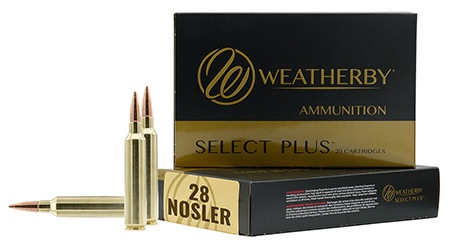 Weatherby R28NS180VLD Select Plus 28 Nosler 180 gr 20 Per Box/ 10 Case-img-1