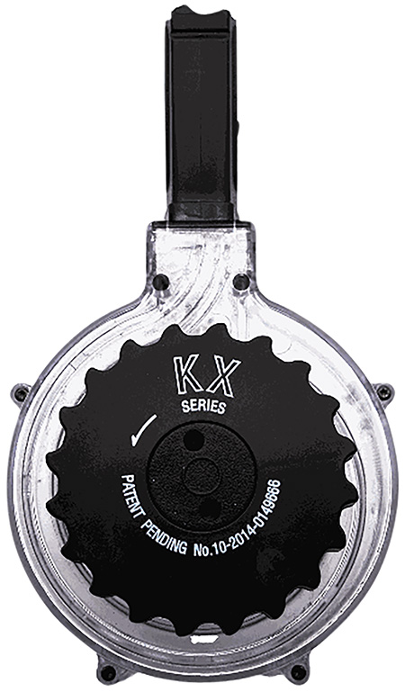 KCI MAGS AR-15 50RD DRUM CLEAR (10 PER CASE)