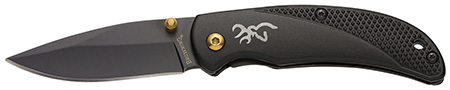 BRN 3220340    KNIFE  PRISM 3  2 3/8  DRPPNT  BLK