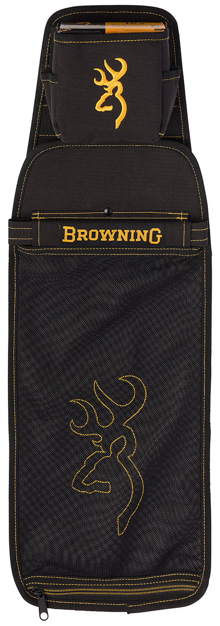 Browning 121095897 Shotshell Pouch Black/Gold Ripstop Ambidextrous-img-1