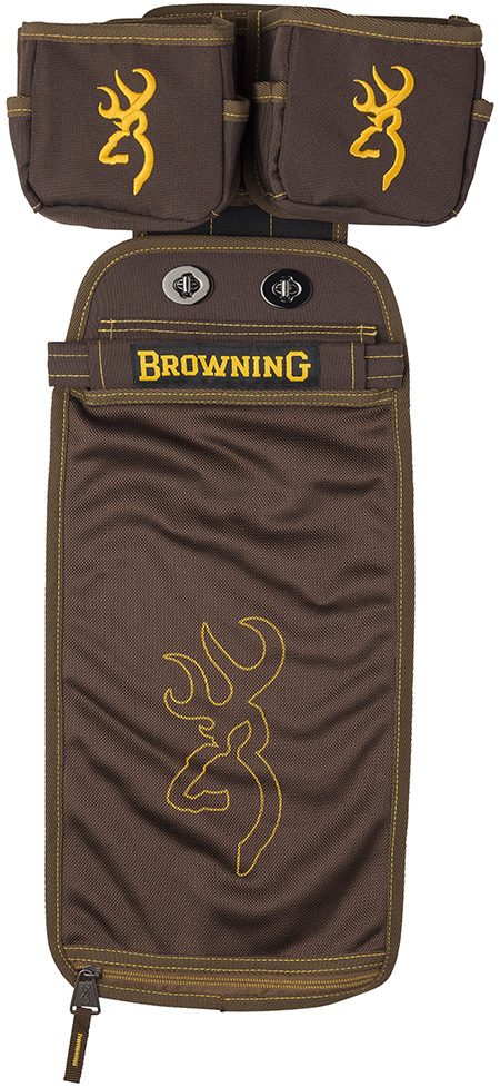 Browning 125188 Comp Series Shell Pouch Brown Water-Resistant Polyester, &-img-1