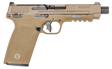 S&W M&P 5.7X28 OR TB 22RD 5" FDE