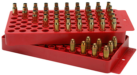 MTM UNIVERSAL LOADING TRAY ALL CALIBERS RED