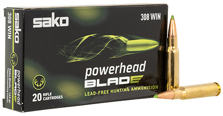SAKO (TIKKA) PowerHead Blade 308 Win 162 gr 20 Per Box/ 10 Case-img-1