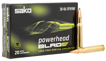 SAKO (TIKKA) PowerHead Blade 30-06 Springfield 170 gr 20 Per Box/ 10 Case-img-1