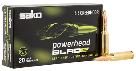 SAKO (TIKKA) PowerHead Blade 6.5 Creedmoor 120 gr 20 Per Box/ 10 Case-img-1
