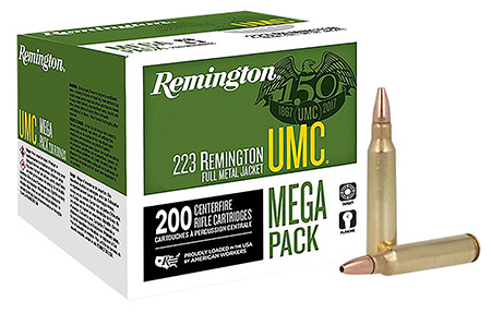 REM 23775 L223R7A   UMC 223 MEGA    45 JHP   200/4