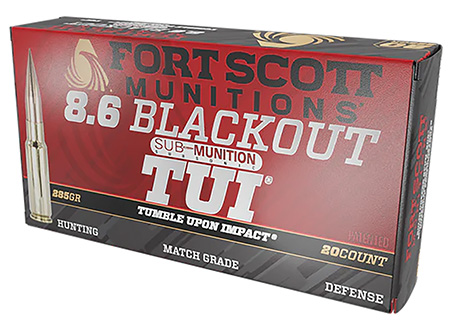 8.6 Blk SCS TUI 285gr 20/Bx